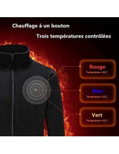 Doudoune chauffante à capuche EVO + Batterie - G-HEAT - Promo-Optique